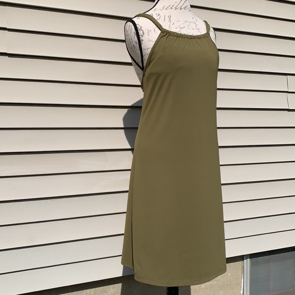 ATHLETA Kokomo Olive Green Dress - Picture 6 of 16